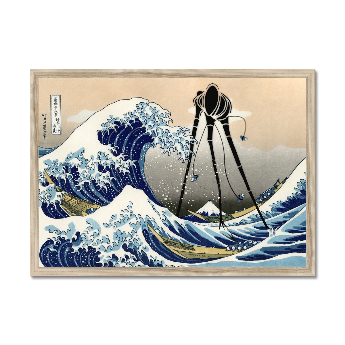 The Great Wave & The Monstrous Tripod