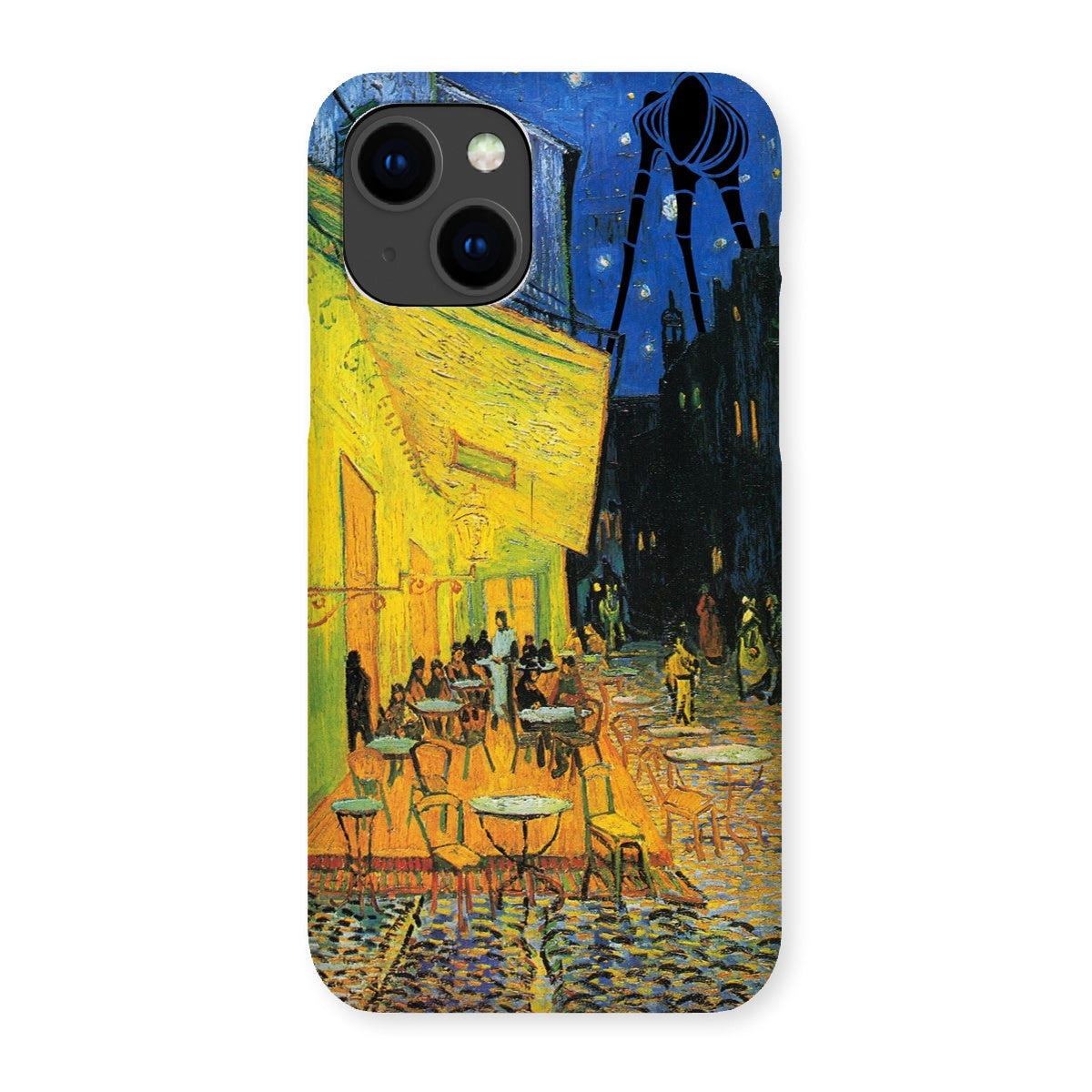 War of the Worlds// Cafe vs Tripod Snap Phone Case