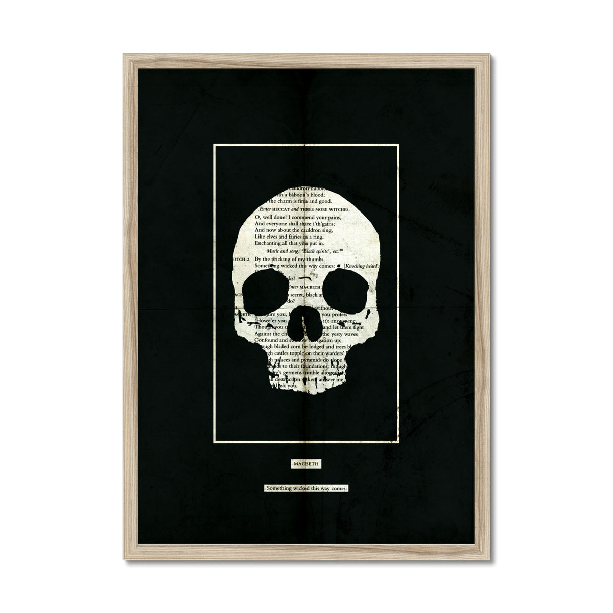 Macbeth "Something Wicked" Double Fine Art Print