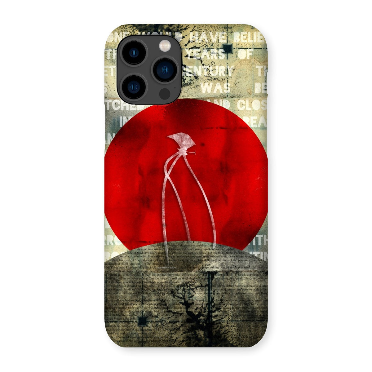 War of the Worlds// Monstrous Tripod Super Grunge Snap Phone Case