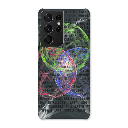 War of the Worlds// Human Thought Snap Phone Case