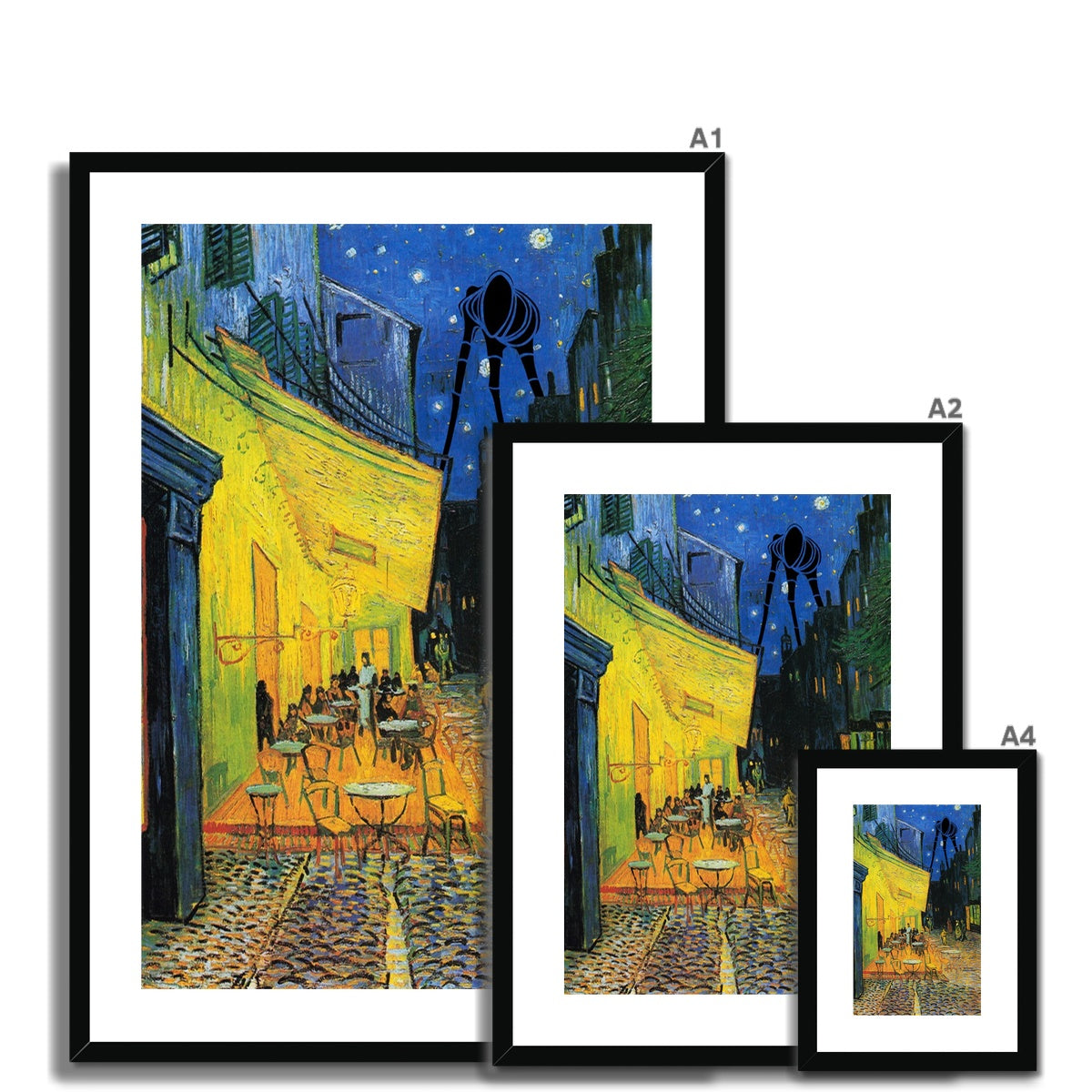 War of the Worlds// "A Table for 3 [legs]" Fine Art Print