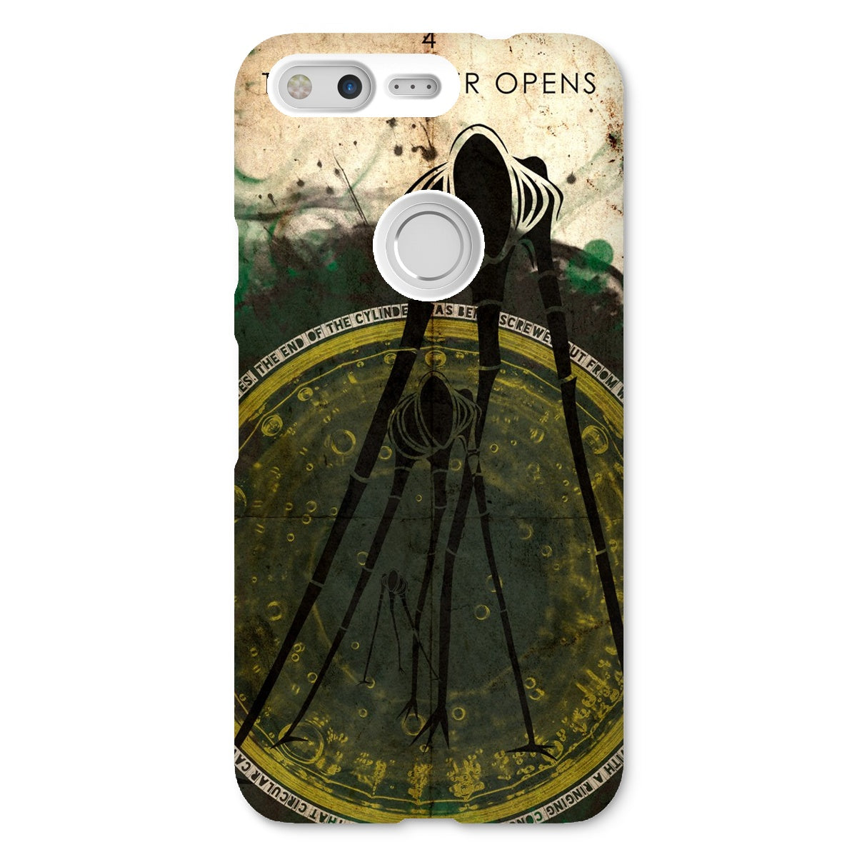 War of the Worlds// The Cylinder Opens Poster Snap Phone Case