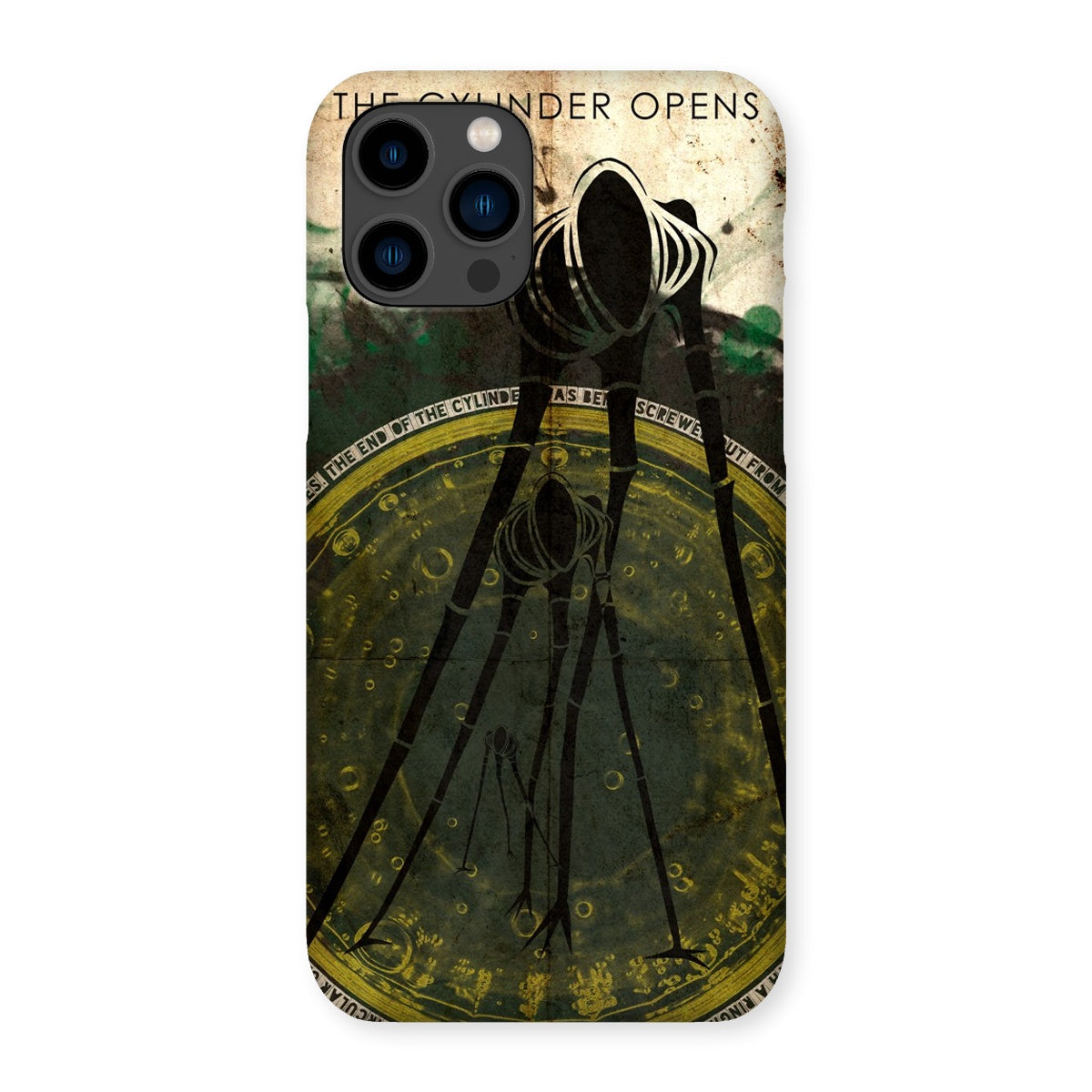 War of the Worlds// The Cylinder Opens Poster Snap Phone Case