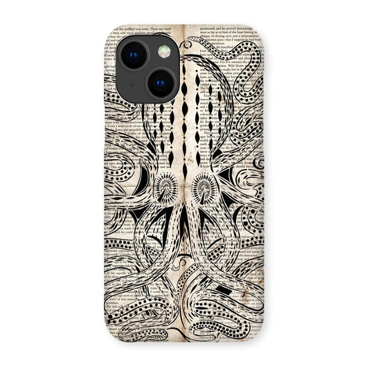 Lovecraft, The Call of Cthulhu Grunge Edition Snap Phone Case