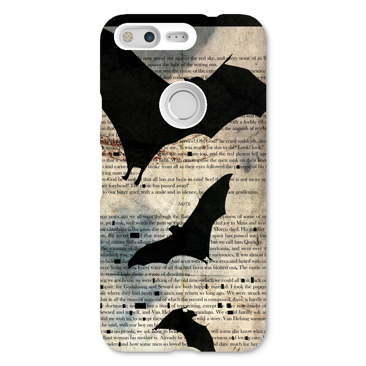 Dracula "You Wouldn't Understand" in Black Snap Phone Case