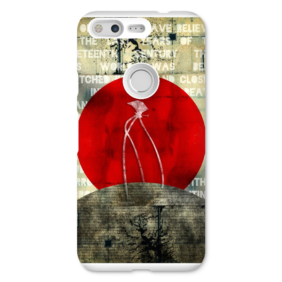 War of the Worlds// Monstrous Tripod Super Grunge Snap Phone Case