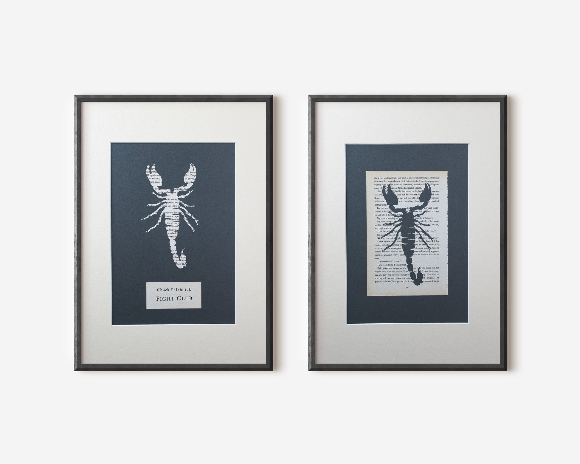 Fight Club "Scorpion 96" | Double Paper Cut | Limited Edition 1 of 1 - James Voce // artist