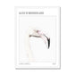 Flamingo "Alice in Wonderland" Framed Print - James Voce // artist