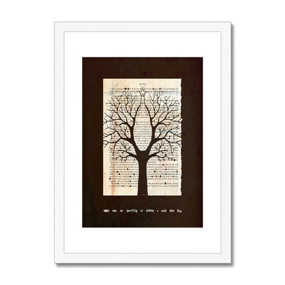 Jane Eyre Black Grunge Chestnut Fine Art Print - James Voce // artist