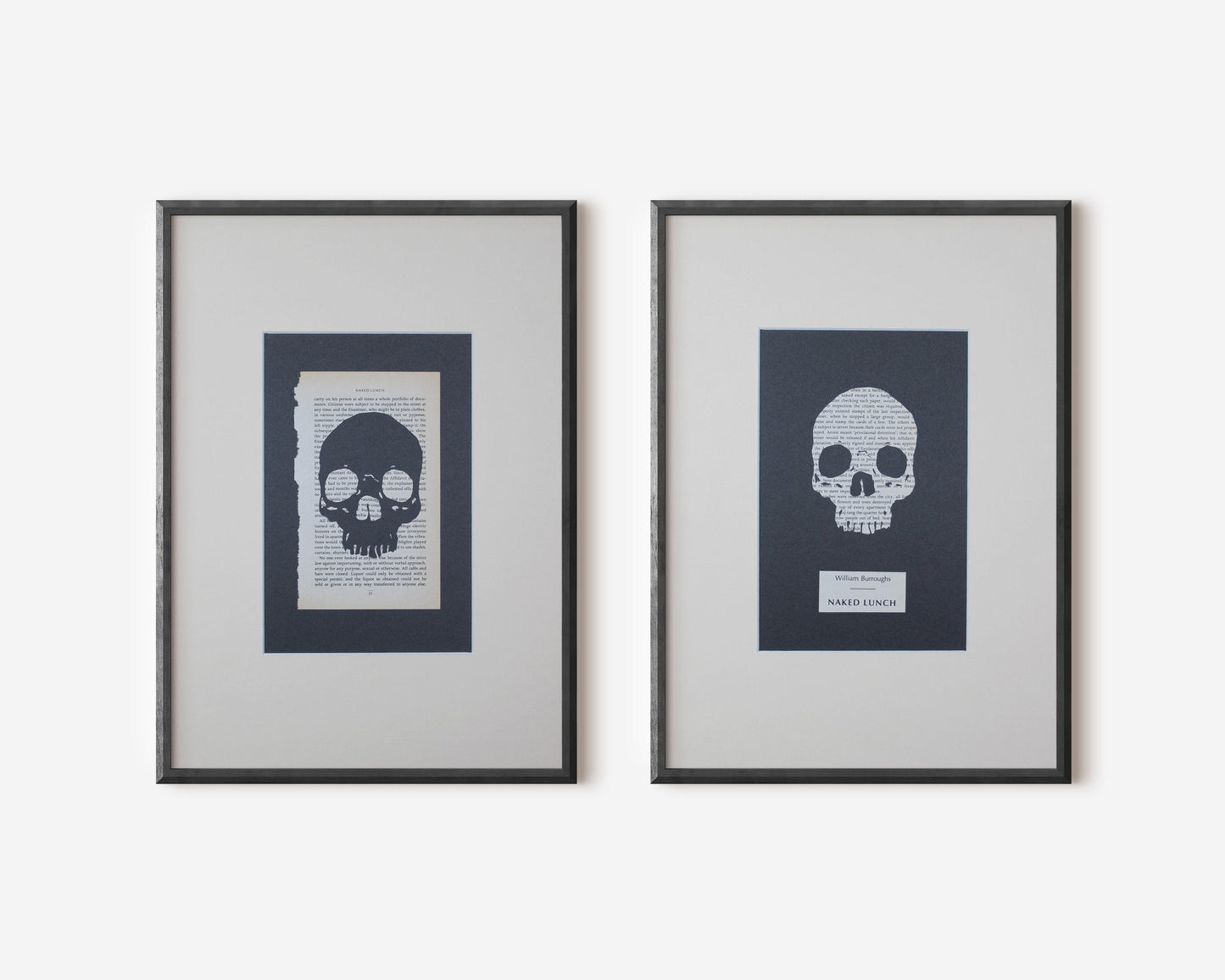 Naked Lunch "Skull 31" | Double Paper Cut | Limited Edition 1 of 1 - James Voce // artist