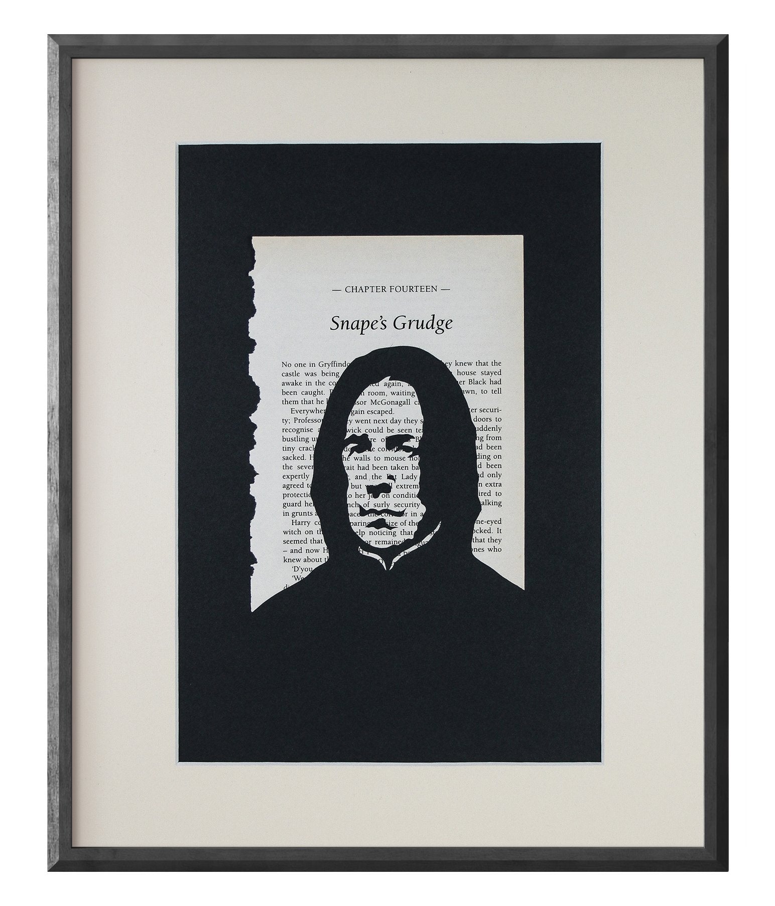 The Prisoner of Azkaban "Snape's Grudge 199" | Single Paper Cut | Limited Edition 1 of 1 - James Voce // artist