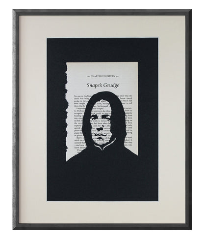 The Prisoner of Azkaban "Snape's Grudge 199" | Single Paper Cut | Limited Edition 1 of 1 - James Voce // artist