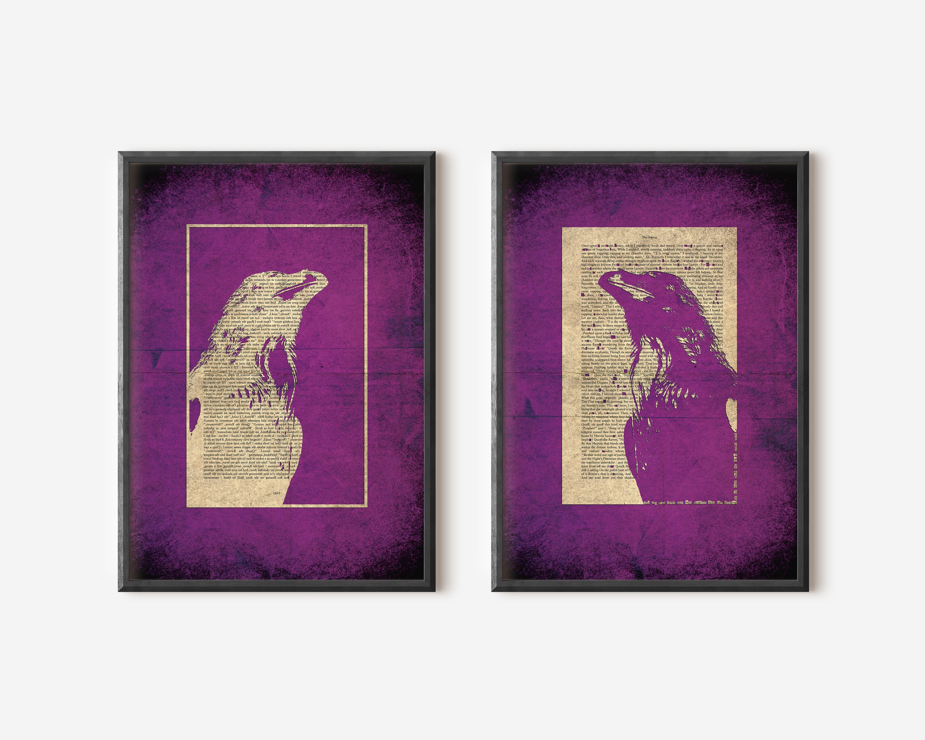 The Raven// "Purple Raven 1845" Limited Edition