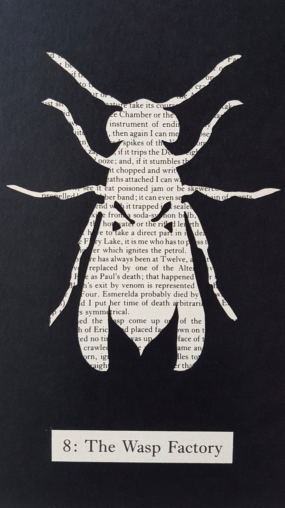 The Wasp Factory "WASP 122 Part 2" | Single Paper Cut | Limited Edition 1 of 1 - James Voce // artist